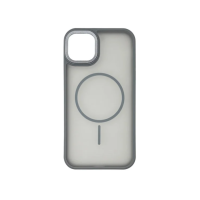 Чехол накладка Matte Corrugated Camera with MagSafe iPhone 15 Lite Grey