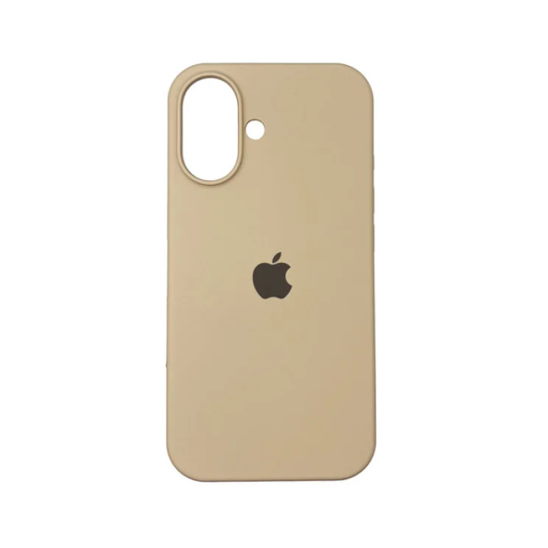 Чехол Silicone Case Бежевый (Desert Gold) iPhone 17