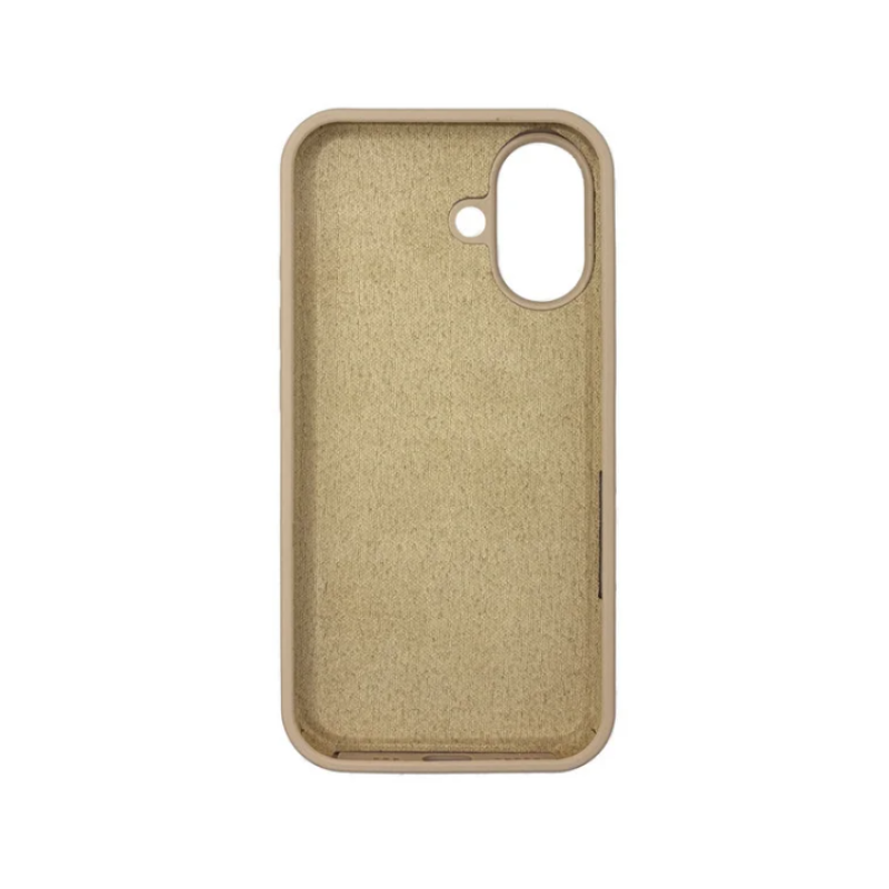 Чехол Silicone Case Бежевый (Desert Gold) iPhone 17