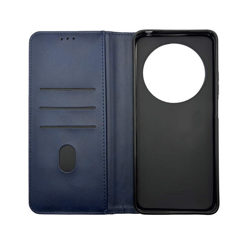 Чохол книга Business leather Xiaomi Redmi 14C / Poco C75 Синій