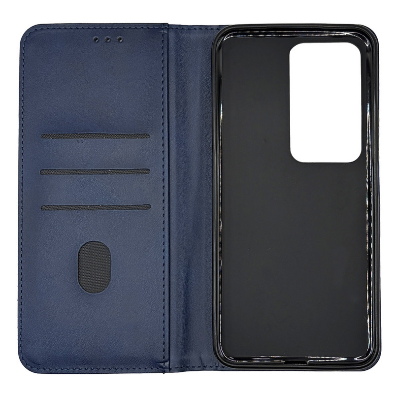 Чехол книжка Business leather Xiaomi Redmi 15 Синий