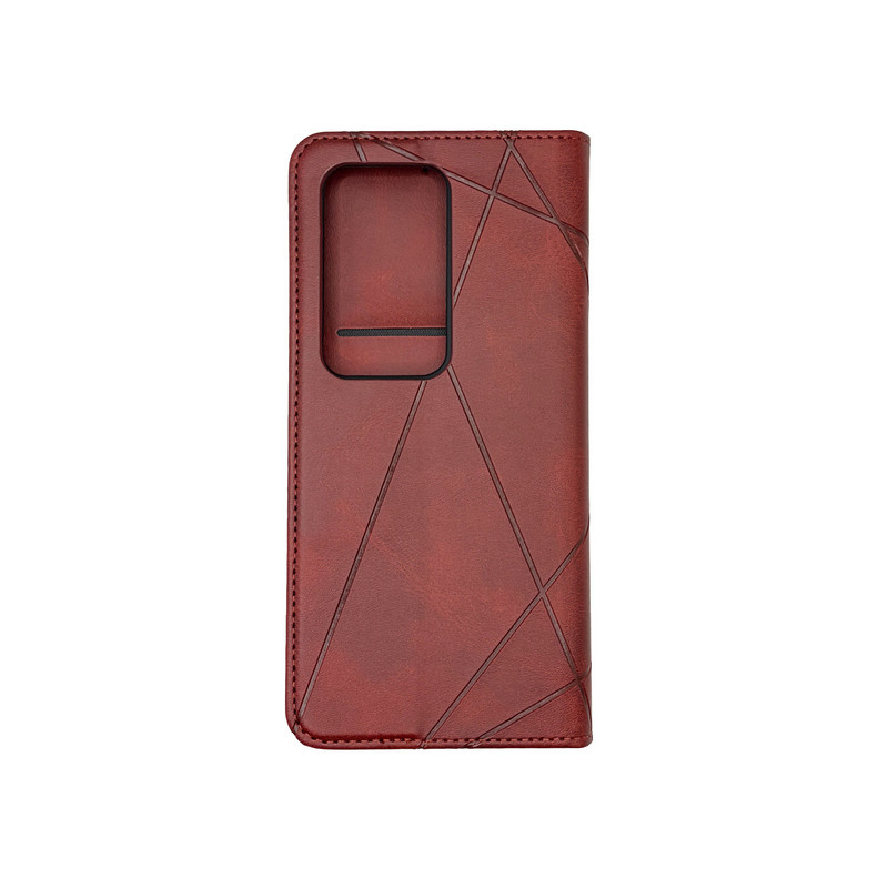 Чохол книга Business leather Xiaomi Redmi 15 Червоний
