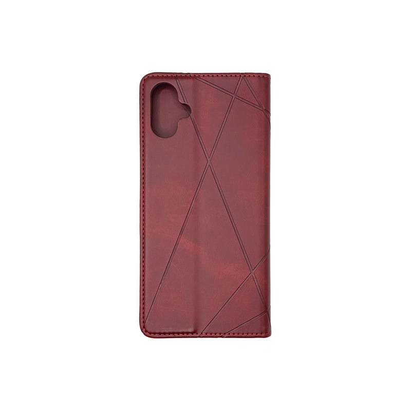 Чехол книжка Business leather Samsung A06 Красный