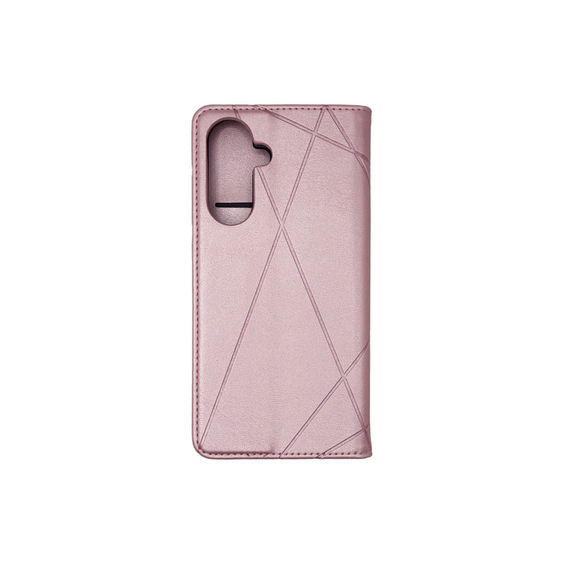 Чохол книжка Business leather Samsung A36 / A56 Рожевий