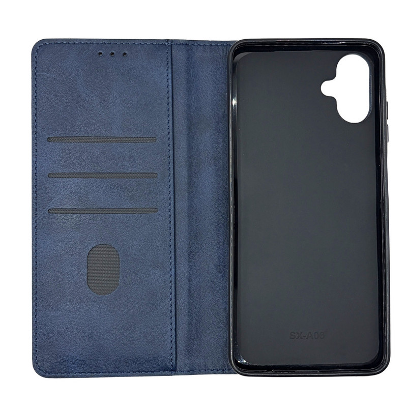 Чохол книжка Business leather Samsung A06 Синій