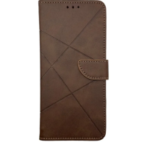 Чохол-книжка Business leather Хлястик Samsung A06 Коричневий