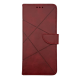 Чохол-книжка Business leather Хлястик Samsung A22 / M32 / M22 Червоний