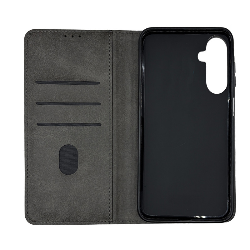 Чохол книжка Business leather Samsung A26 Сірий