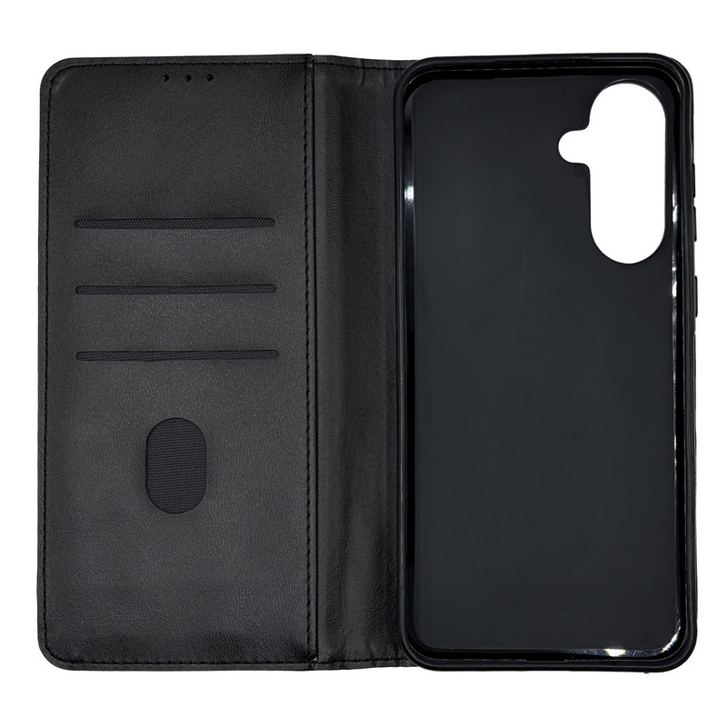 Чехол книжка Business Leather Samsung A35 Черный