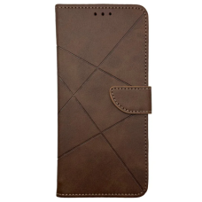 Чехол книжка Business leather Хлястик Samsung A52 Коричневый