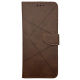 Чохол-книжка Business leather Хлястик Samsung A52 Коричневий