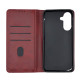 Чехол книжка Business leather Samsung A37 Красный