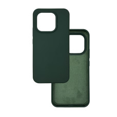 Чохол накладка Silicone Cover Soft Touch ВК Xiaomi 15T Темно-зелений