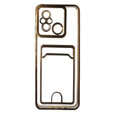 Чехол накладка Wave Pocket Xiaomi Redmi  12C / 11A Gold (2)