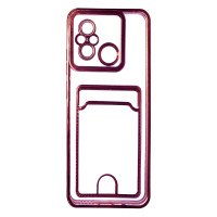 Чехол накладка Wave Pocket Xiaomi Redmi  12C / 11A Pink (3)
