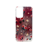 Чохол накладка Print Desing Samsung A24 Троянди та метелики