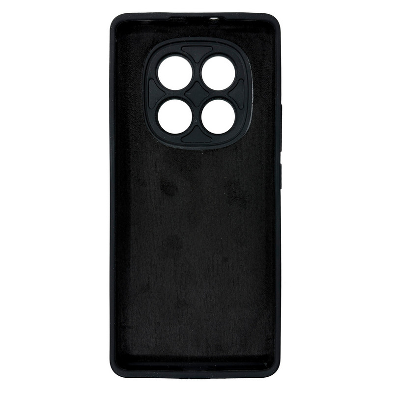 Чехол накладка Silicone Cover Soft Touch ЗК Xiaomi Redmi Note 15 4G Черный