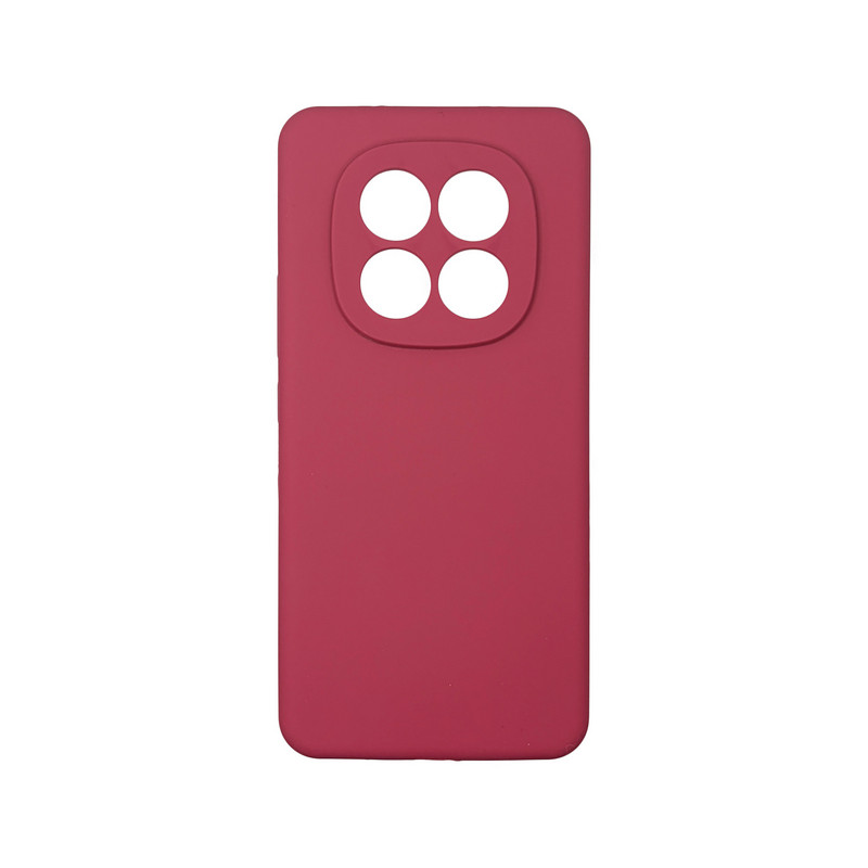 Чехол накладка Silicone Cover Soft Touch ЗК Xiaomi Redmi Note 15 Pro 4G Вишня