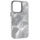 Чохол накладка Marble iPhone 16 Pro Max Silver