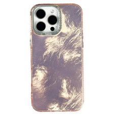 Чехол накладка Marble iPhone 16 Pro Max Bronze