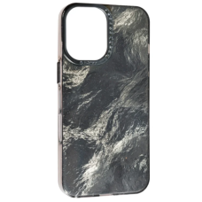 Чехол накладка Marble iPhone 16 Pro Max Grey