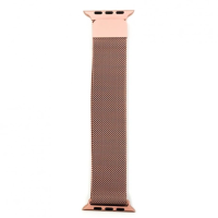 Ремінець Apple Watch металевий Milanese Loop 38/40/41 mm рожевий (pink Sand)