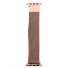 Ремешок Apple Watch металлический Milanese Loop 38/40/41 mm розовый (pink Sand)