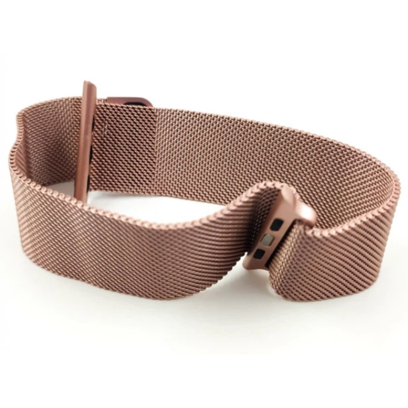 Ремінець Apple Watch металевий Milanese Loop 38/40/41 mm рожевий (pink Sand)