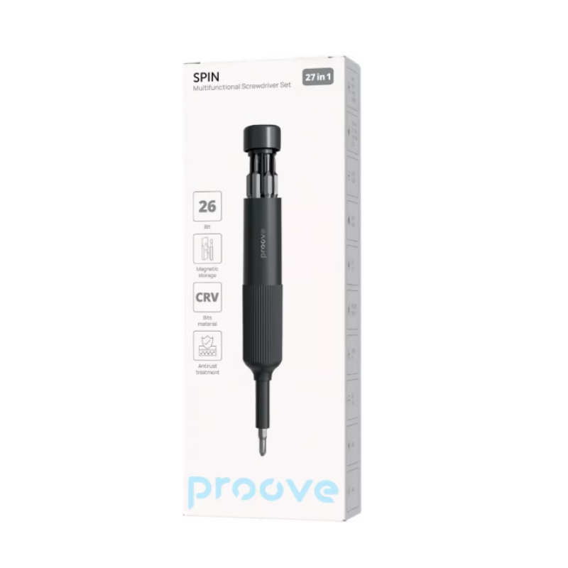 Багатофункціональний набір викруток Proove Spin 27-в-1