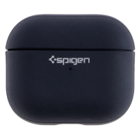 Чохол-футляр для навушників AirPods 4 Spigen Ring Leather Armor Blue