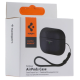 Чехол футляр для наушников AirPods 4 Spigen Ring Leather Armor Blue