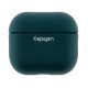 Чохол-футляр для навушників AirPods 4 Spigen Ring Leather Armor Dark Green