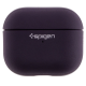 Чохол-футляр для навушників AirPods 4 Spigen Ring Leather Armor Purple