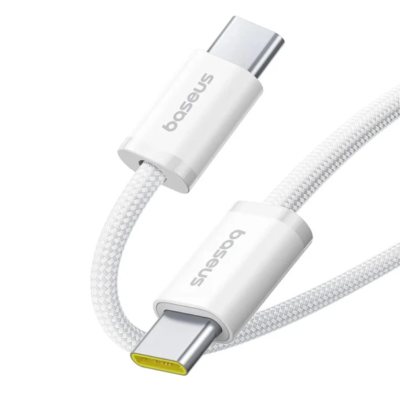 Кабель Type C-Type C Baseus Dynamic 4 Fast Charging 100W 2m White