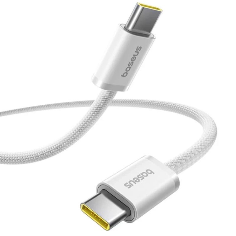 Кабель Type C-Type C Baseus Dynamic 4 Fast Charging 100W 2m White
