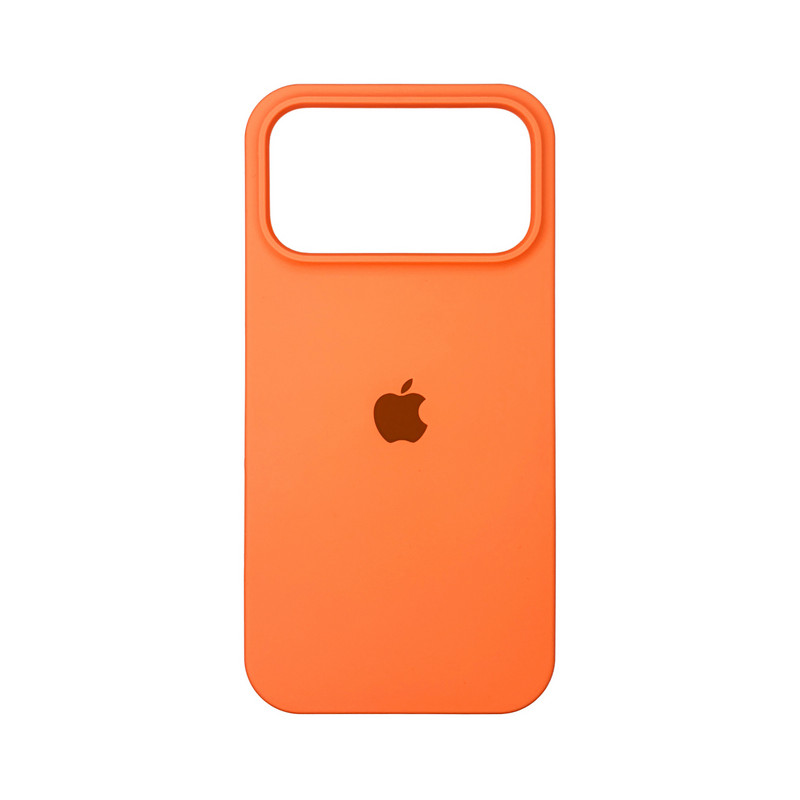 Чехол Silicone Case Оранжевый (Peel Orange) iPhone 17 Pro Max