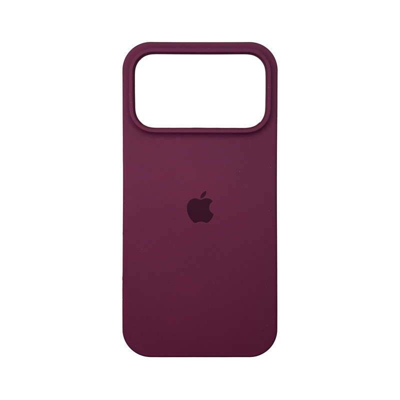 Чехол Silicone Case Бордовый (Plum) iPhone 17 Pro Max