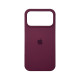 Чохол Silicone Case Бордовий (Plum) iPhone 17 Pro