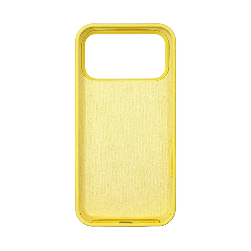 Чохол Silicone Case Жовтий (Yellow) iPhone 17 Pro