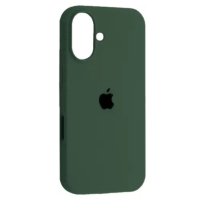 Чохол Silicone Case Зелений (Forest green) iPhone 17
