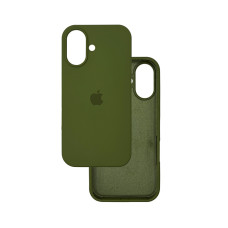 Чехол Silicone Case Зеленый (Dark olive) iPhone 17