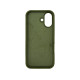 Чохол Silicone Case Зелений (Dark olive) iPhone 17