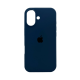 Чехол Silicone Case Синий (Deep navy) iPhone 17