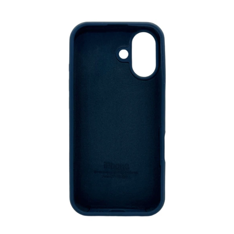 Чехол Silicone Case Синий (Deep navy) iPhone 17