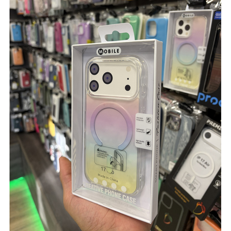 Чохол накладка Rainbow Case MagSafe iPhone 17 Pro