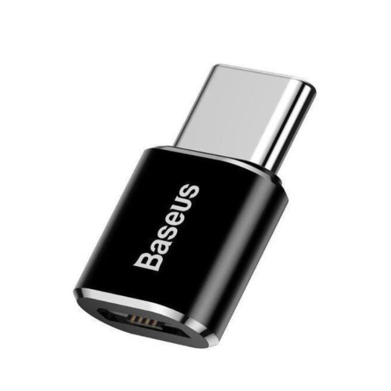 Переходник BASEUS Micro USB to Type-C 2.4A (CAMOTG-01)