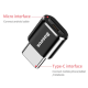 Переходник BASEUS Micro USB to Type-C 2.4A (CAMOTG-01)