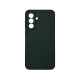 Чохол накладка Silicone Cover Soft Touch ЗК Samsung A57 Темно-зелений