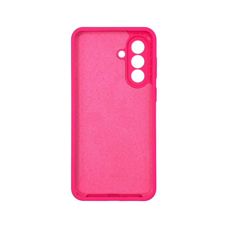 Чохол накладка Silicone Cover Soft Touch ЗК Samsung A57 Фуксія