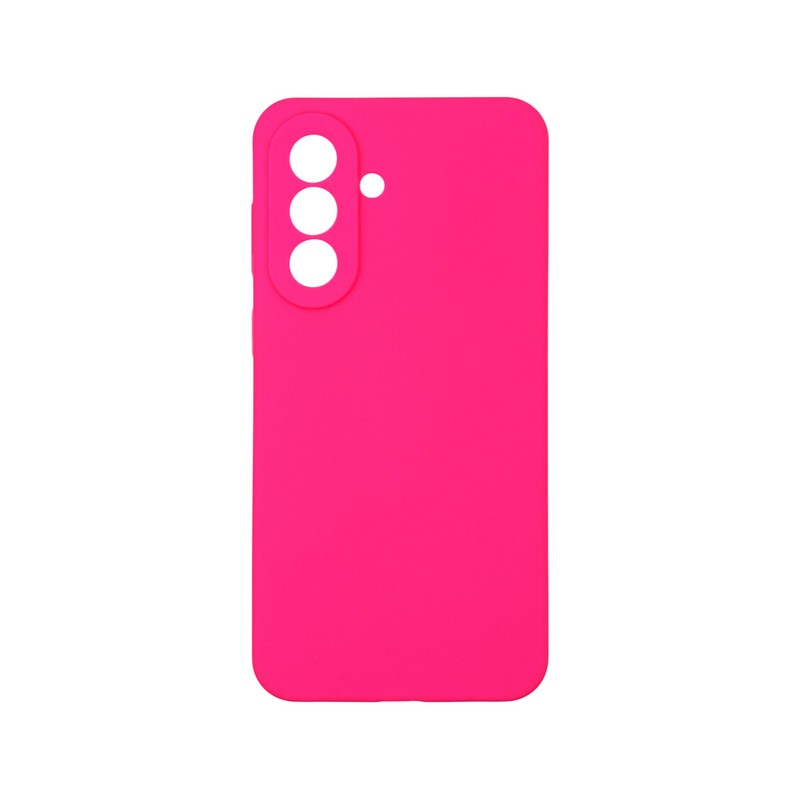 Чохол накладка Silicone Cover Soft Touch ЗК Samsung A57 Фуксія